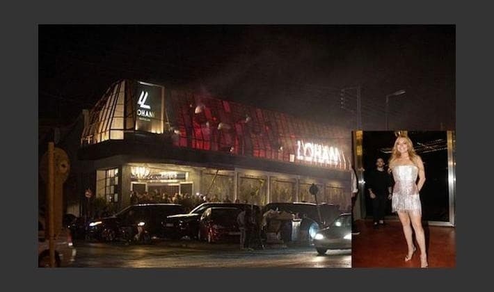 Lohan Nightclub Party